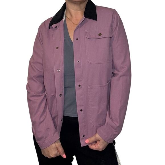 Vans Jackets & Blazers - NWT Vans Drill Chore Purple and Black Corduroy Collar Jacket Size: Medium